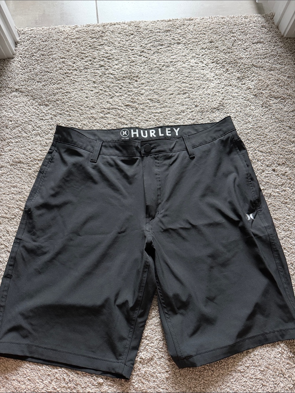 Hurley Black Men’s Board Shorts